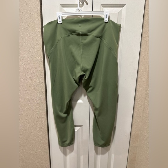 Lululemon Instill High-Rise Tight 25” Green , size 20 Plus Size - Picture 4 of 12